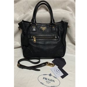 Prada Limited edition large Vitello Daino Tote